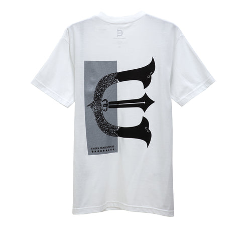 Evisen E Rectangle T-Shirt White 173718485 Degli Uberti